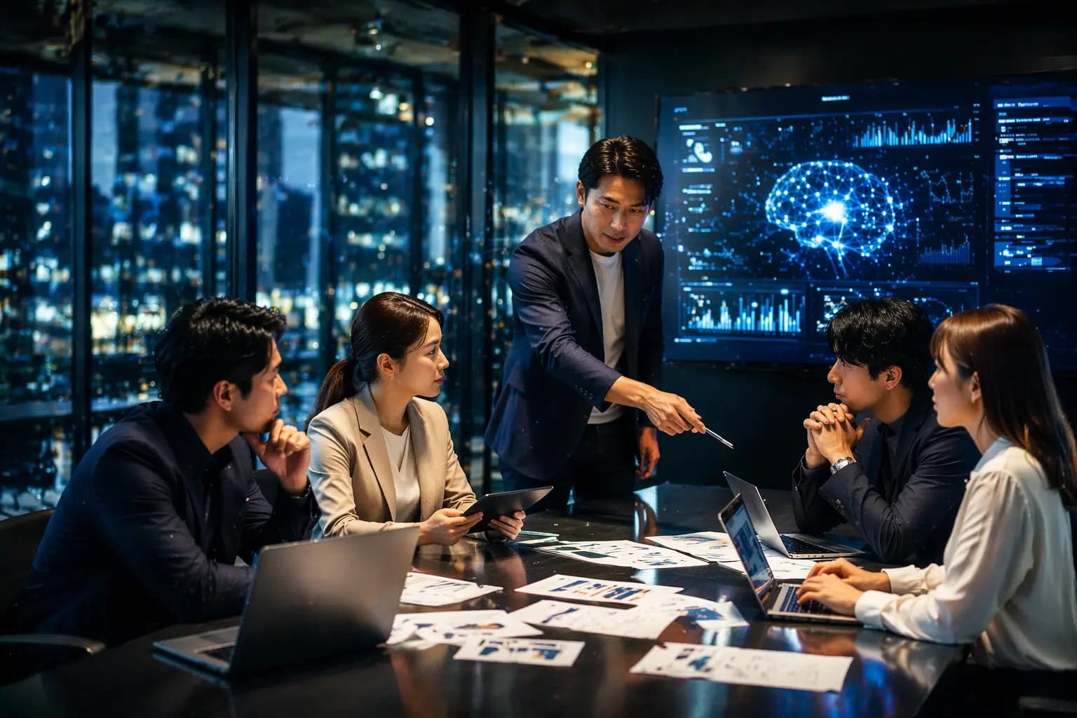 AIとDXで企業の事業成長を支援するGXOのプロジェクトチーム
