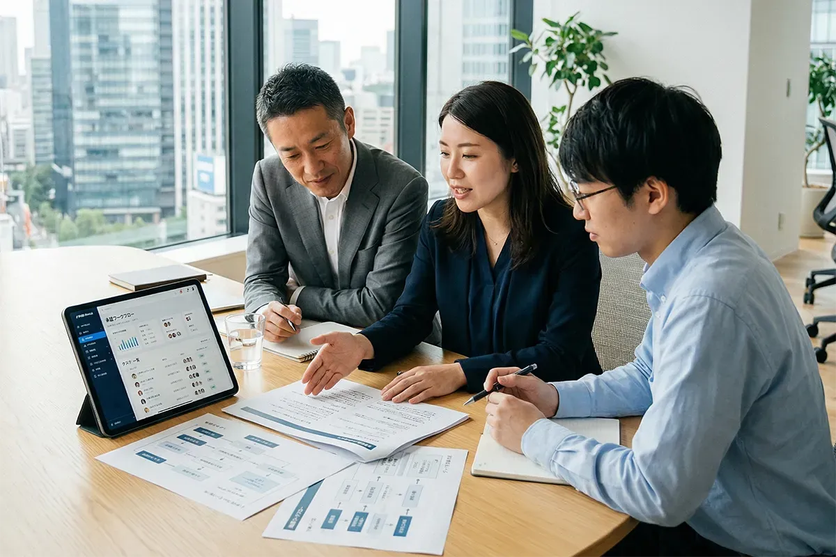 日本企業の運用に合わせた設計
